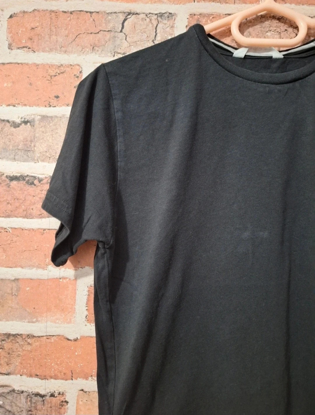 T-shirt manche courte homme- Taille XS/34-MNG- couleur noir et gris – MNG – taille XS 2