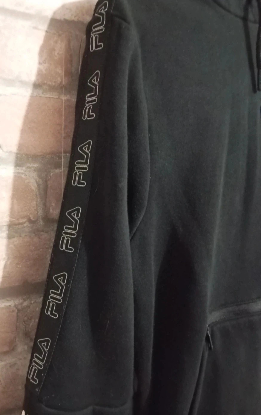 Pull à capuche homme - Taille XS/34 - Fila - couleur noir blanc – FILA – taille XS 5