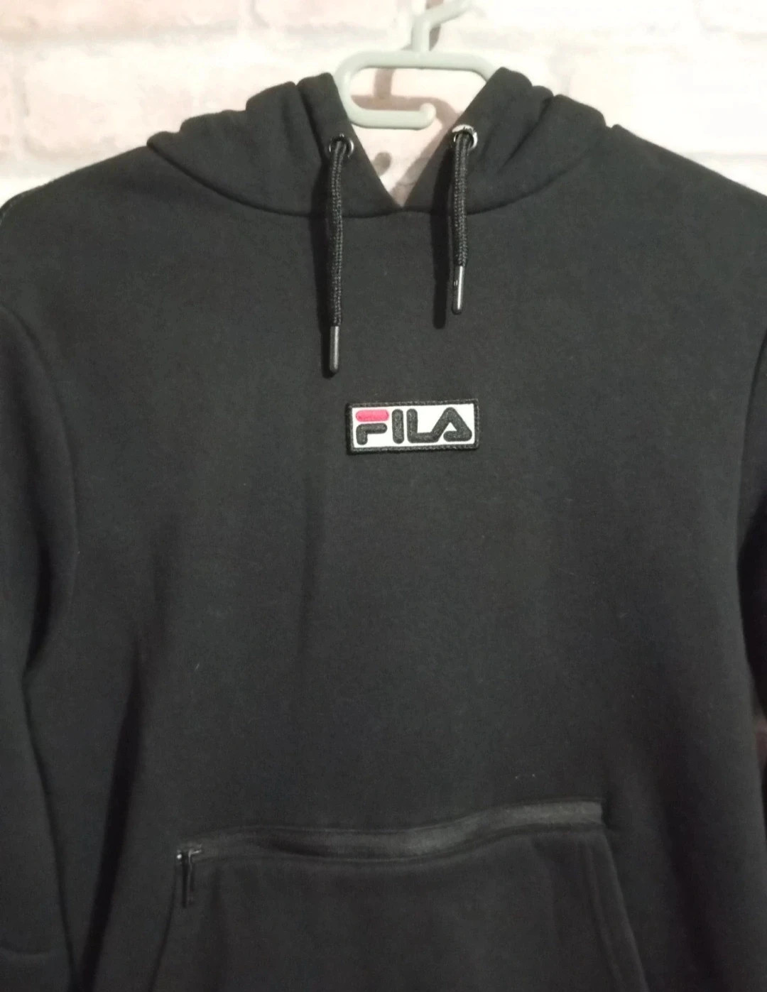 Pull à capuche homme - Taille XS/34 - Fila - couleur noir blanc – FILA – taille XS 2