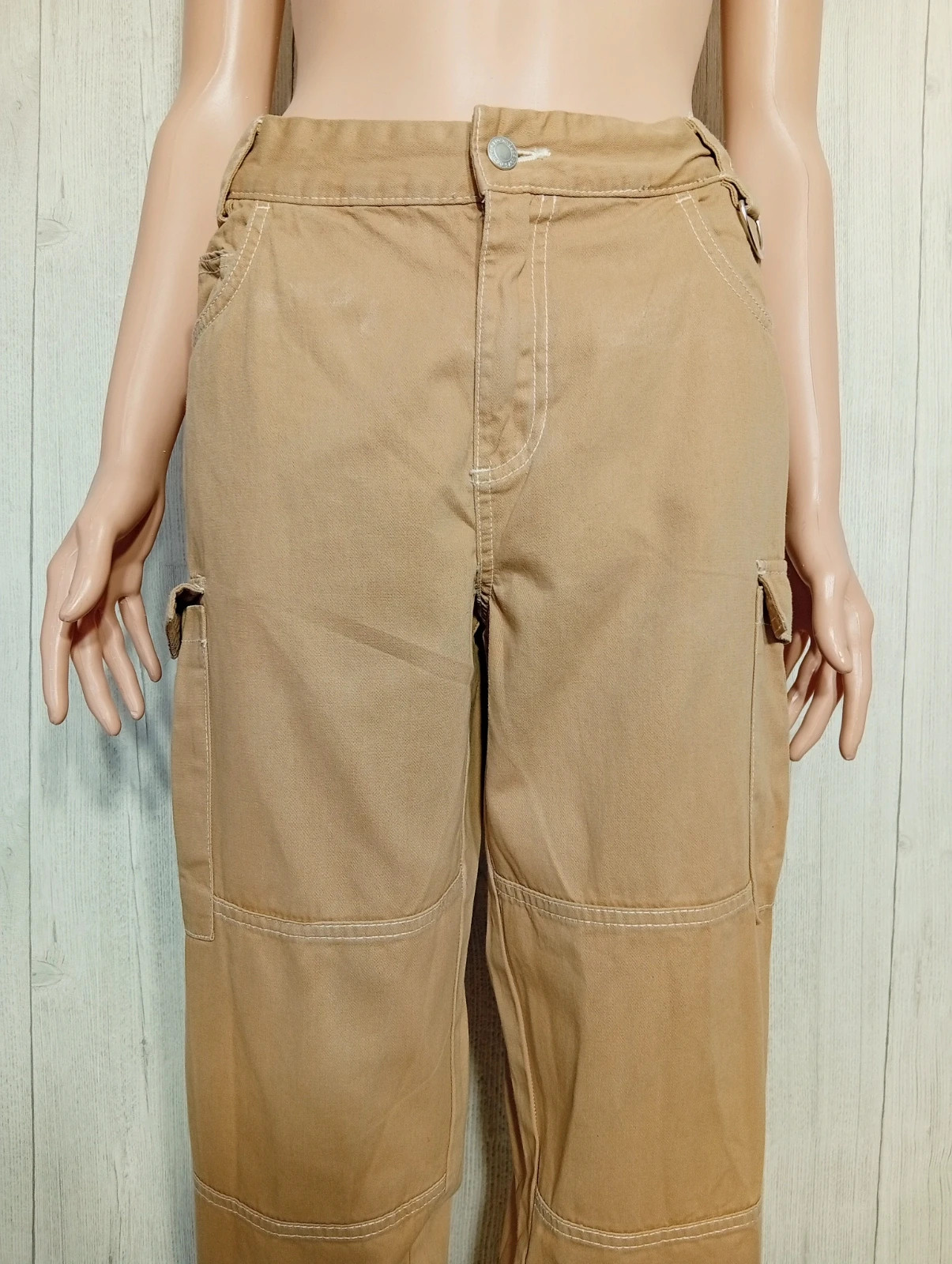 Pantalon femme- Taille XXL/44 - clock house - couleur marron – Clockhouse – taille XXL / 44 / 16 2