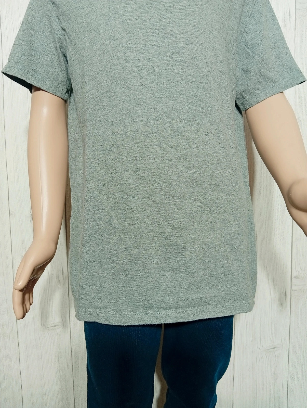 T-shirt manche courte garcon- Taille 12/13 ans ( 151/160 cm) - decathlon- couleur gris – Decathlon – taille 12 ans / 152 cm 3