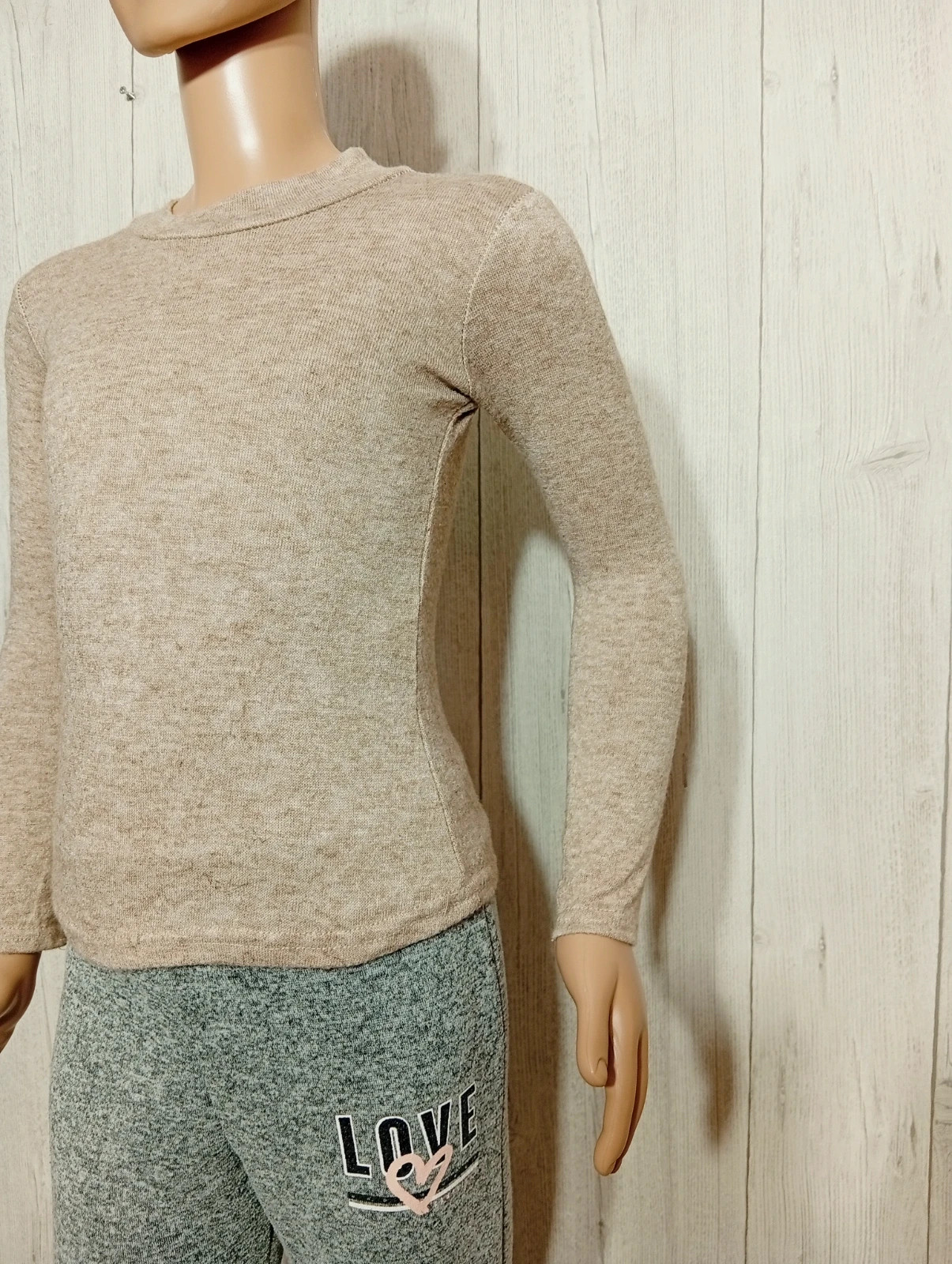 Pull fille - Taille 8 ans - lulu - couleur beige – LULU – taille 8 ans / 128 cm 5