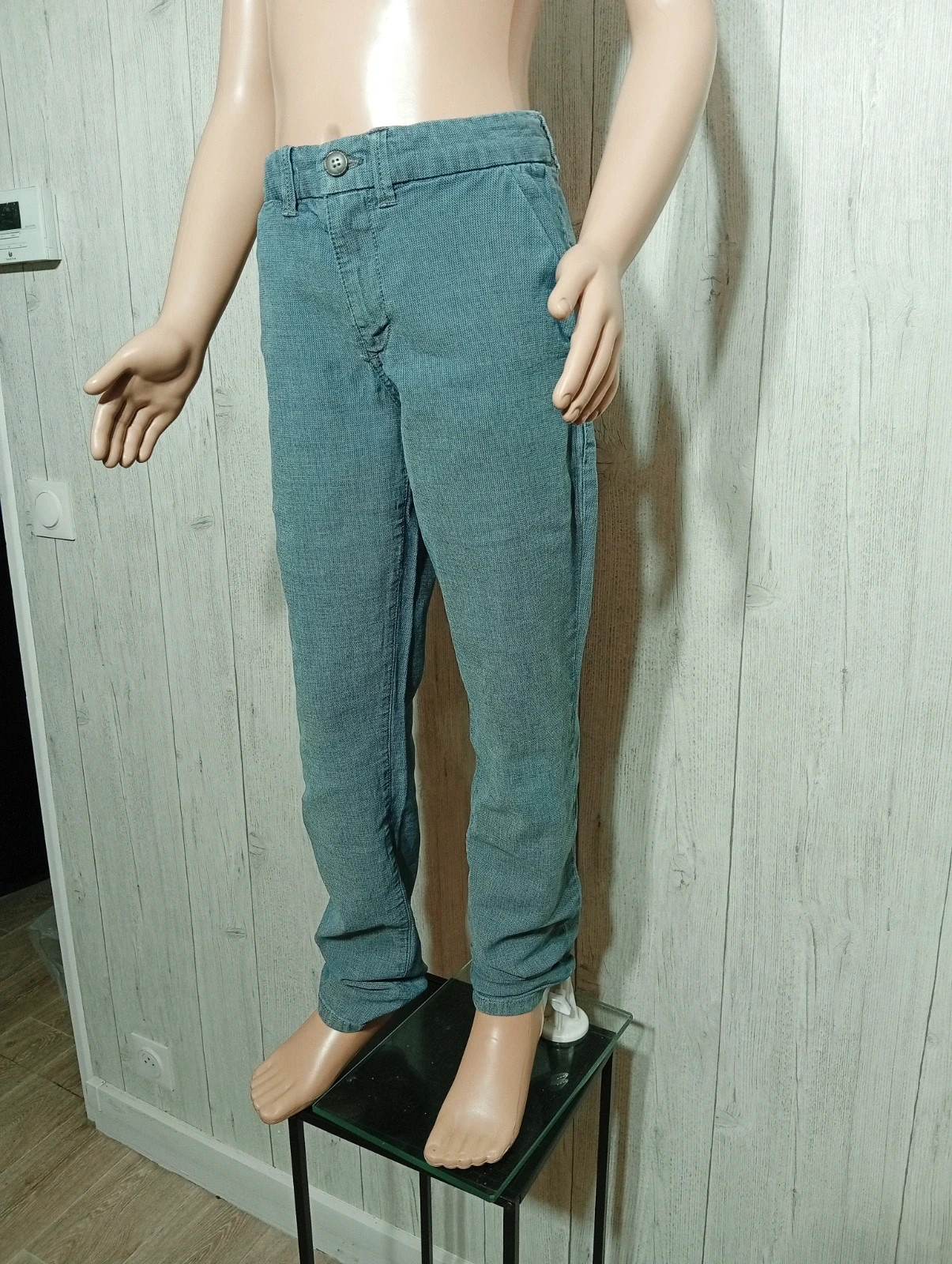 Pantalon garcon - Taille 12 ans ( 144/ 155 cm) - kiabi - couleur bleu – Kiabi – taille 12 ans / 152 cm 5