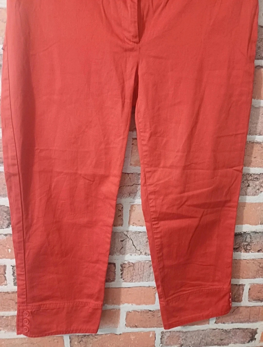 Pantacourt femme - Taille XS/34 - camaieu - couleur rouge – Camaïeu – taille XS / 34 / 6 3
