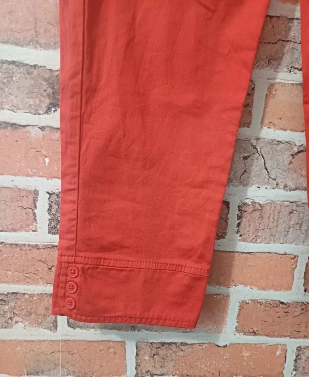 Pantacourt femme - Taille XS/34 - camaieu - couleur rouge – Camaïeu – taille XS / 34 / 6 4