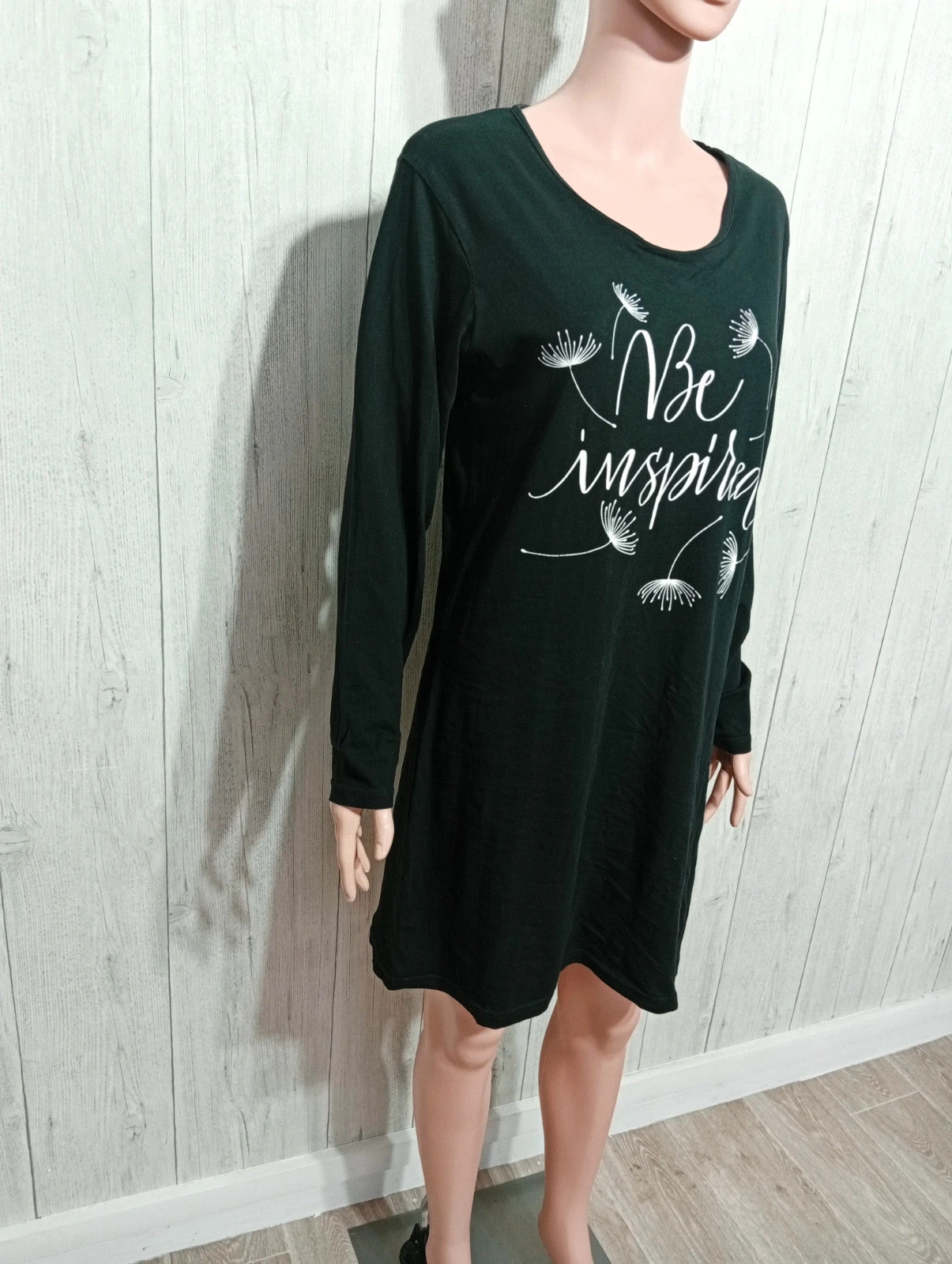 Robe de nuit femme- Taille M/38 - 9th avenue - Couleur noir et blanc – 9th Avenue – taille M / 38 / 10 4