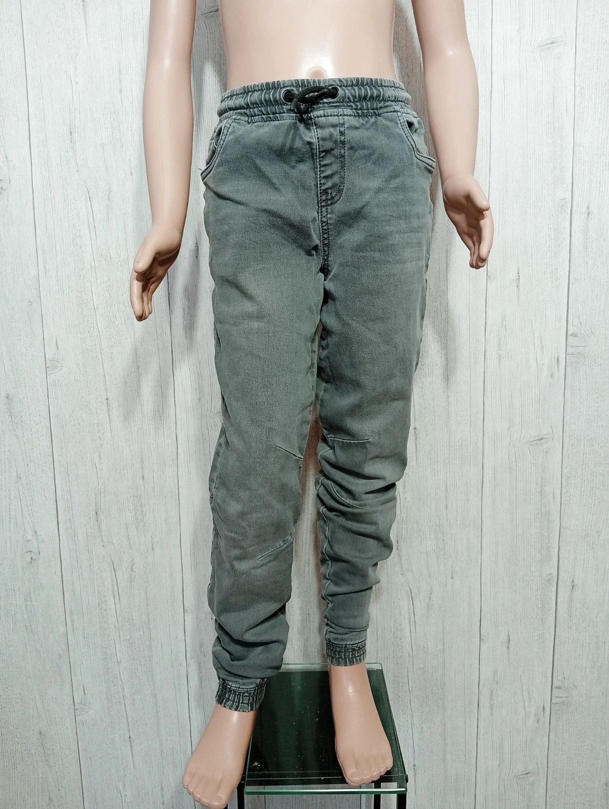 Jeans slim garcon - Taille 11/12ans ( 152cm) -denim co - couleur gris