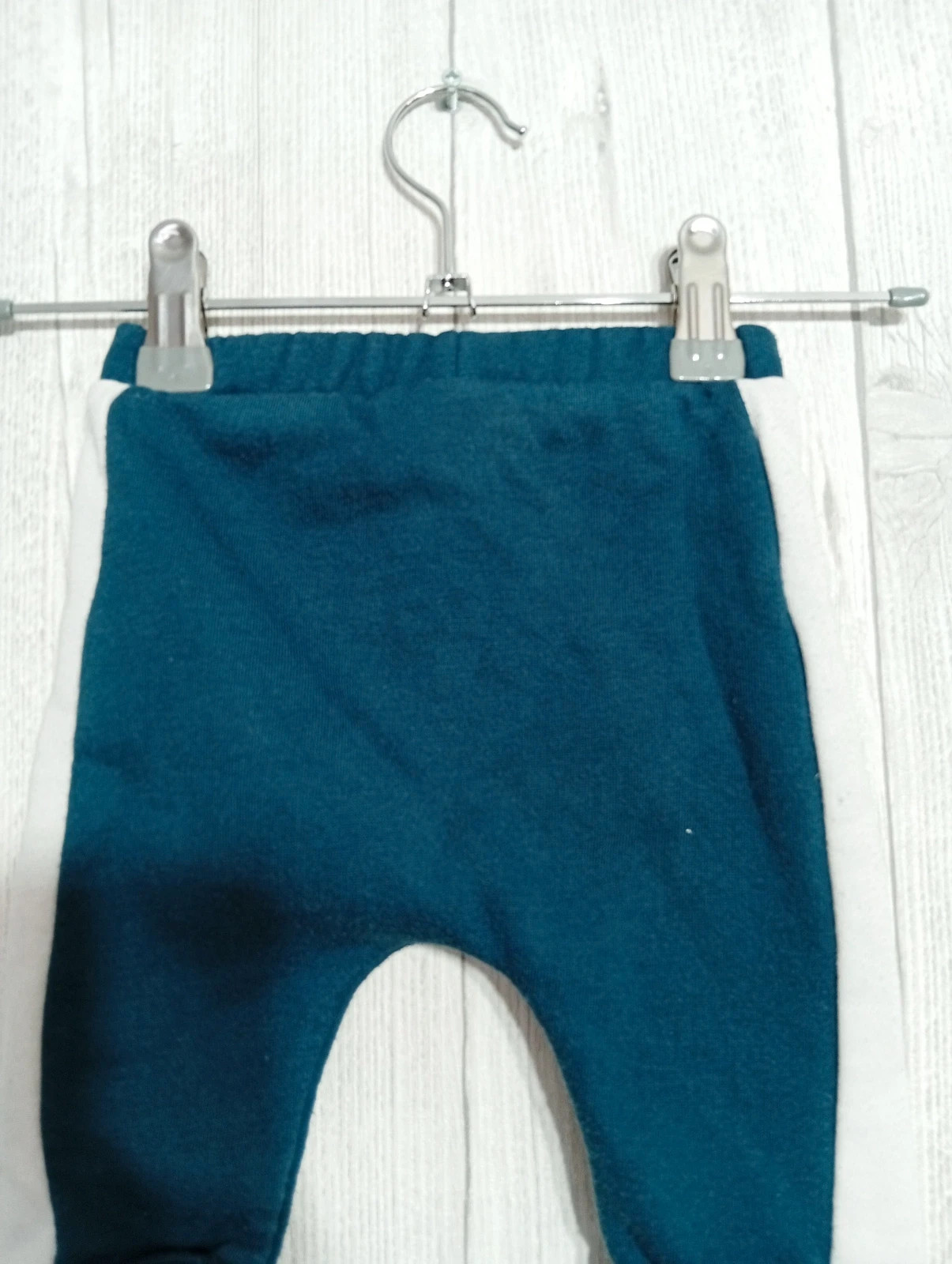 Sarouel garcon - Taille 3 mois (60 cm ) - smiley baby- couleur marine et blanc – Smiley Baby – taille 3-6 mois / 62 cm 5