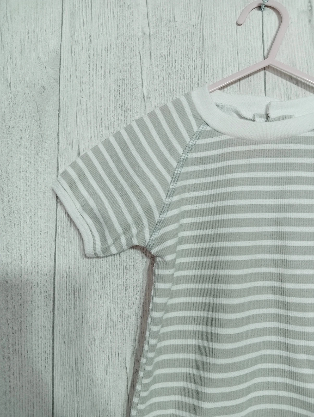 T-shirt manche courte fille- Taille 18/23 mois ( 98 cm) - couleur gris et blanc – Stomp – taille 3 ans / 98 cm 4