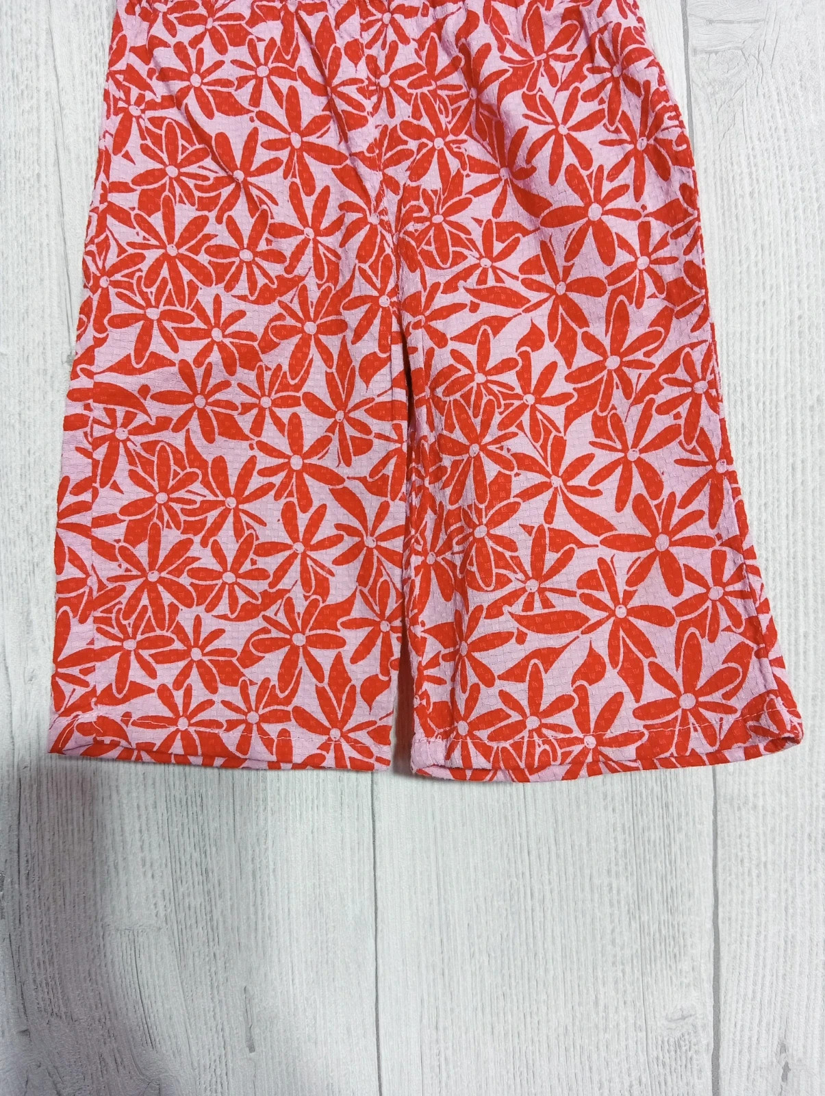 Pantalon fille - Taille 6 mois ( 68 cm) - zeeman - couleur rouge et rose – Zeeman – taille 6-9 mois / 68 cm 3