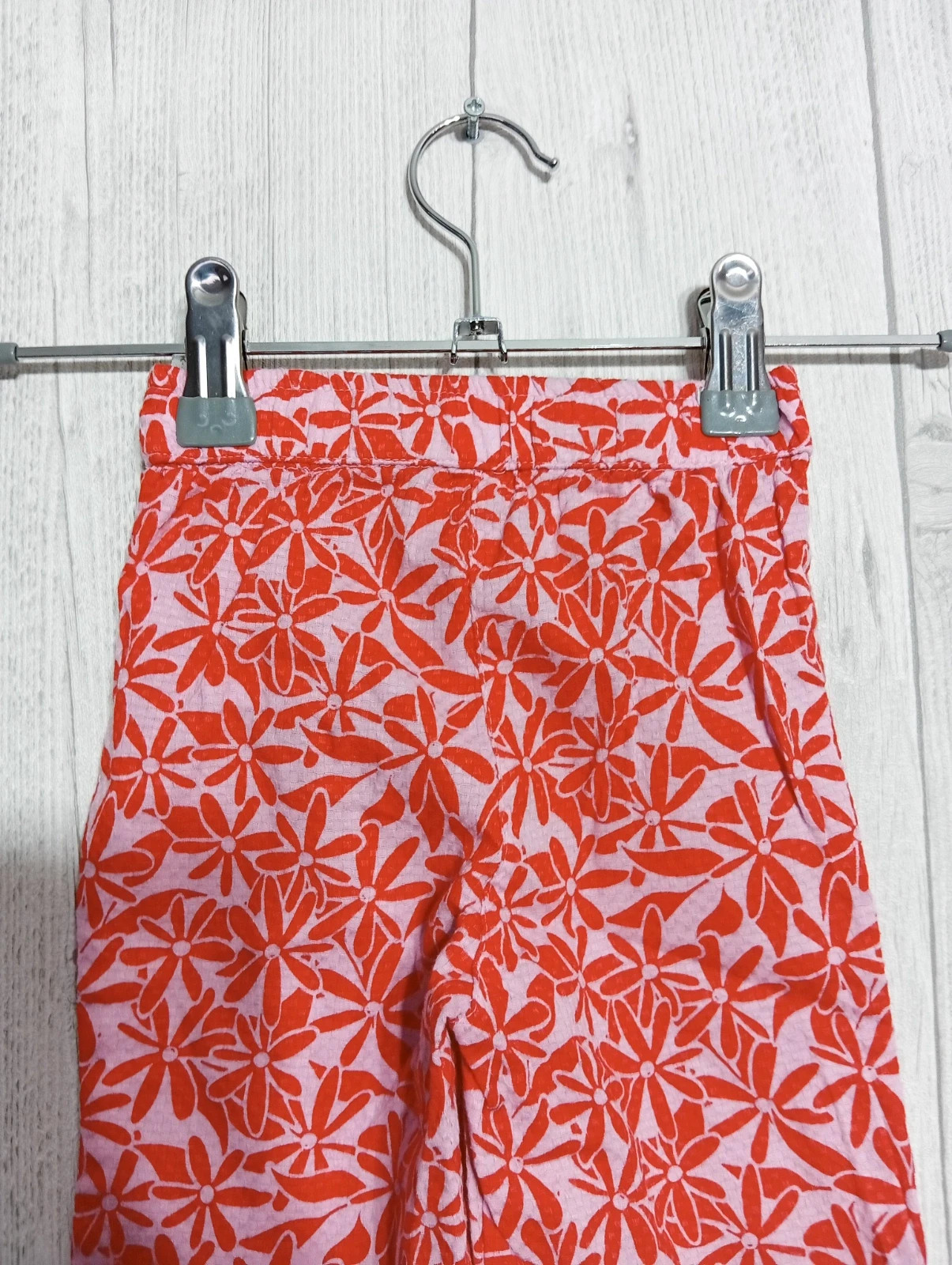 Pantalon fille - Taille 6 mois ( 68 cm) - zeeman - couleur rouge et rose – Zeeman – taille 6-9 mois / 68 cm 5