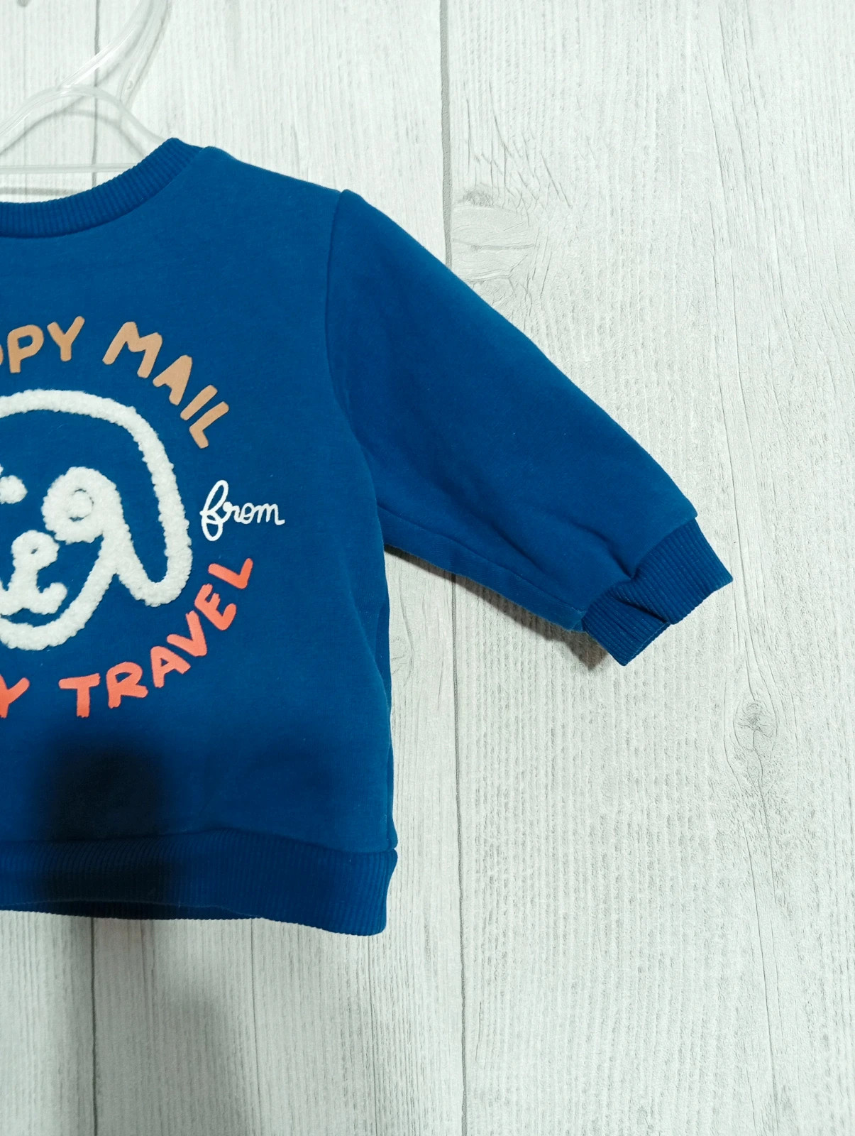 Pull garçon- Taille 3 mois ( 59 cm) - tape a loeil- Couleur bleu et blanc – Tape à l'œil – taille 1-3 mois / 56 cm 4