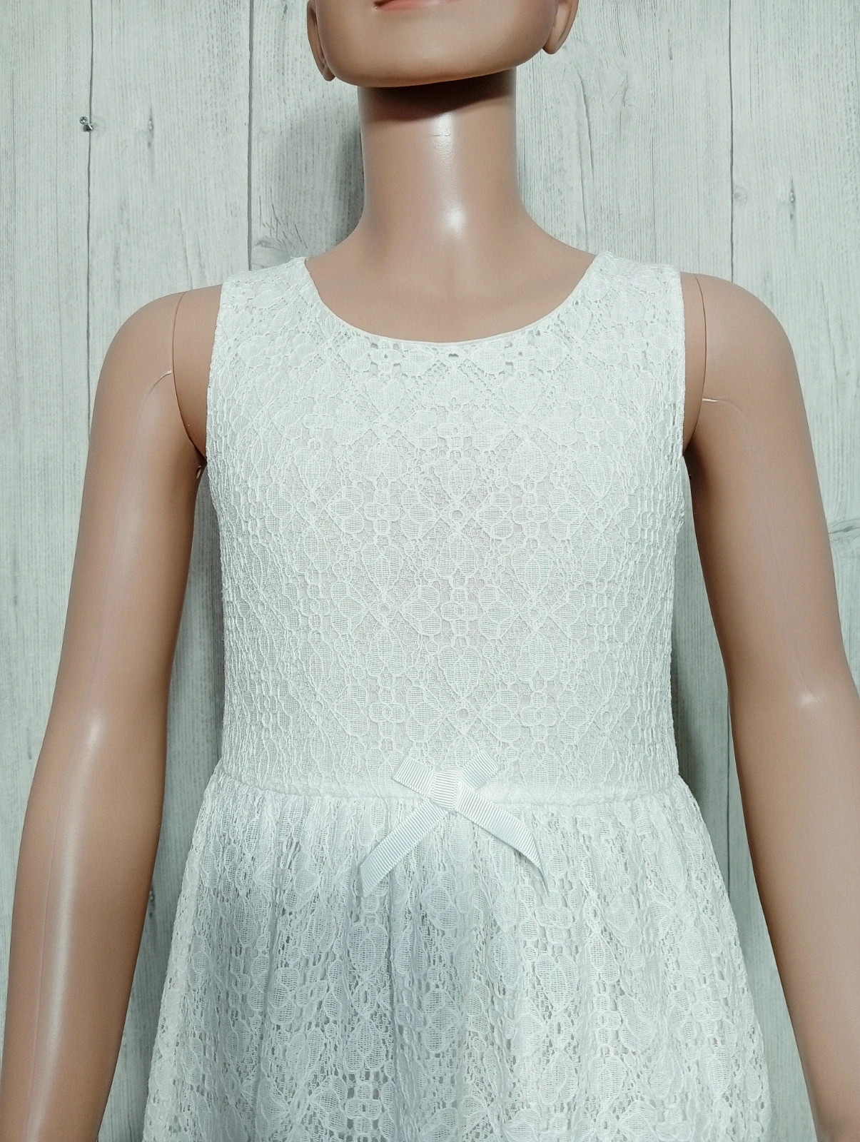 Robe fille - Taille 8/10 ans ( 135/140 cm) - C&A- Couleur blanc – C&A – taille 9 ans / 134 cm 2