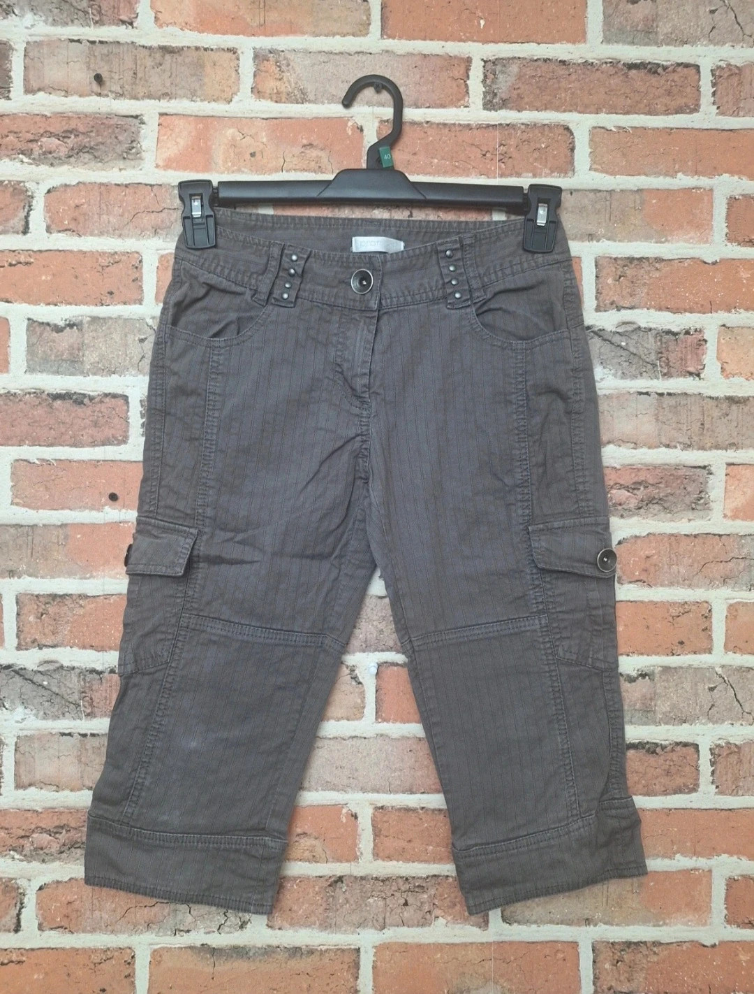 Pantacourt femme - Taille S/36 - promod - couleur marron gris