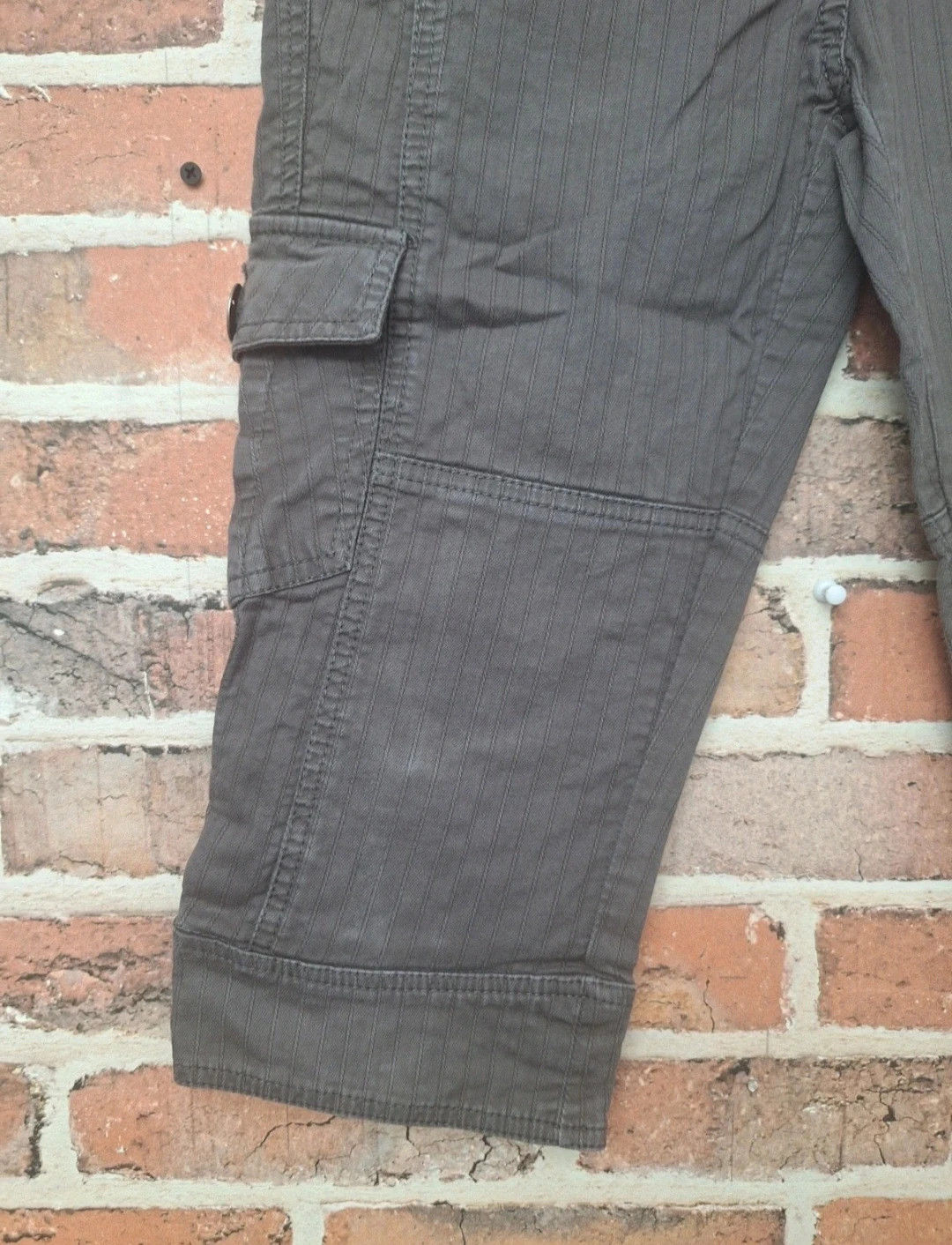 Pantacourt femme - Taille S/36 - promod - couleur marron gris – Promod – taille S / 36 / 8 5