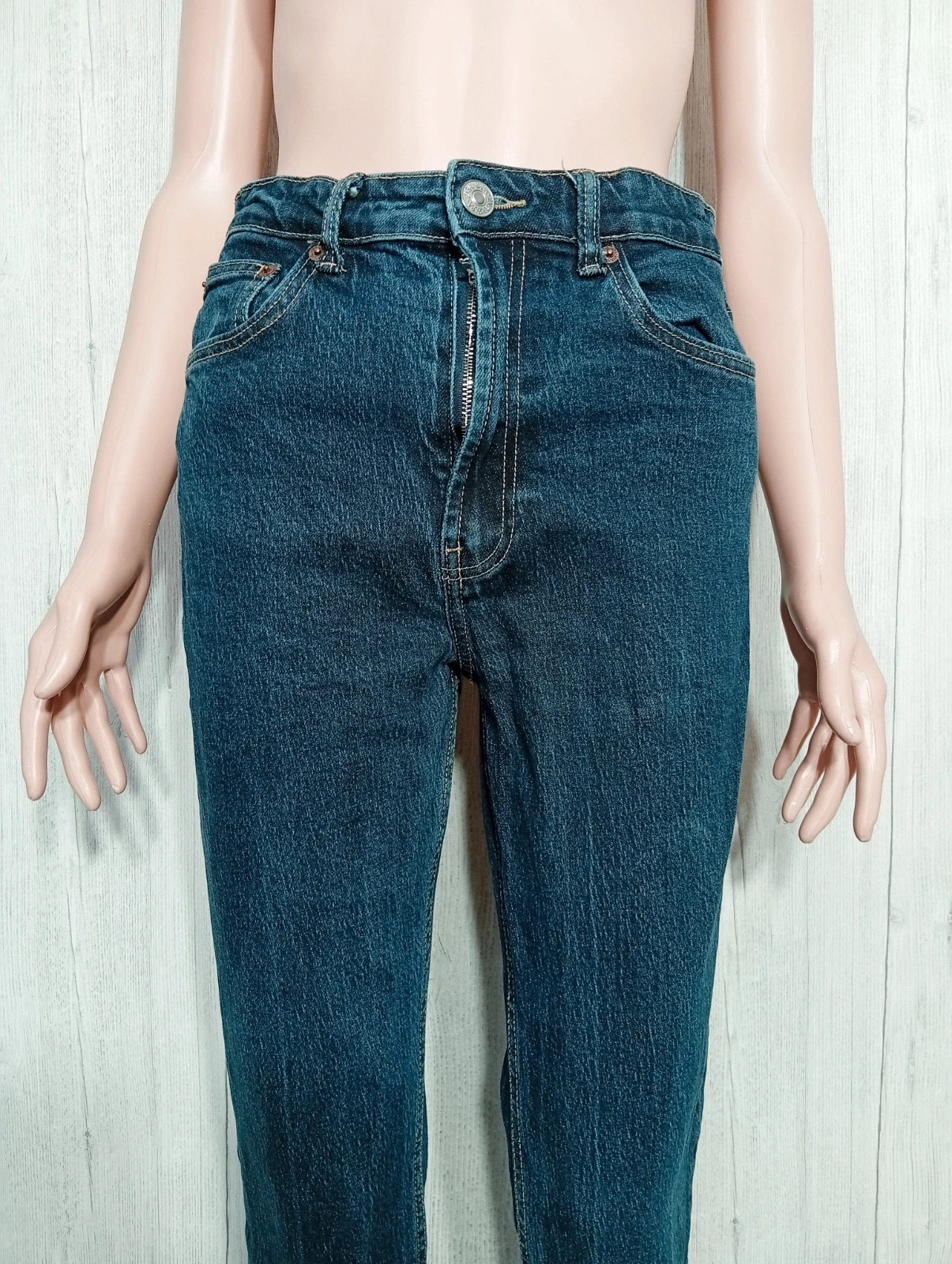 Jeans femme - taille M/38 - zara - couleur marine – Zara – taille M / 38 / 10 2
