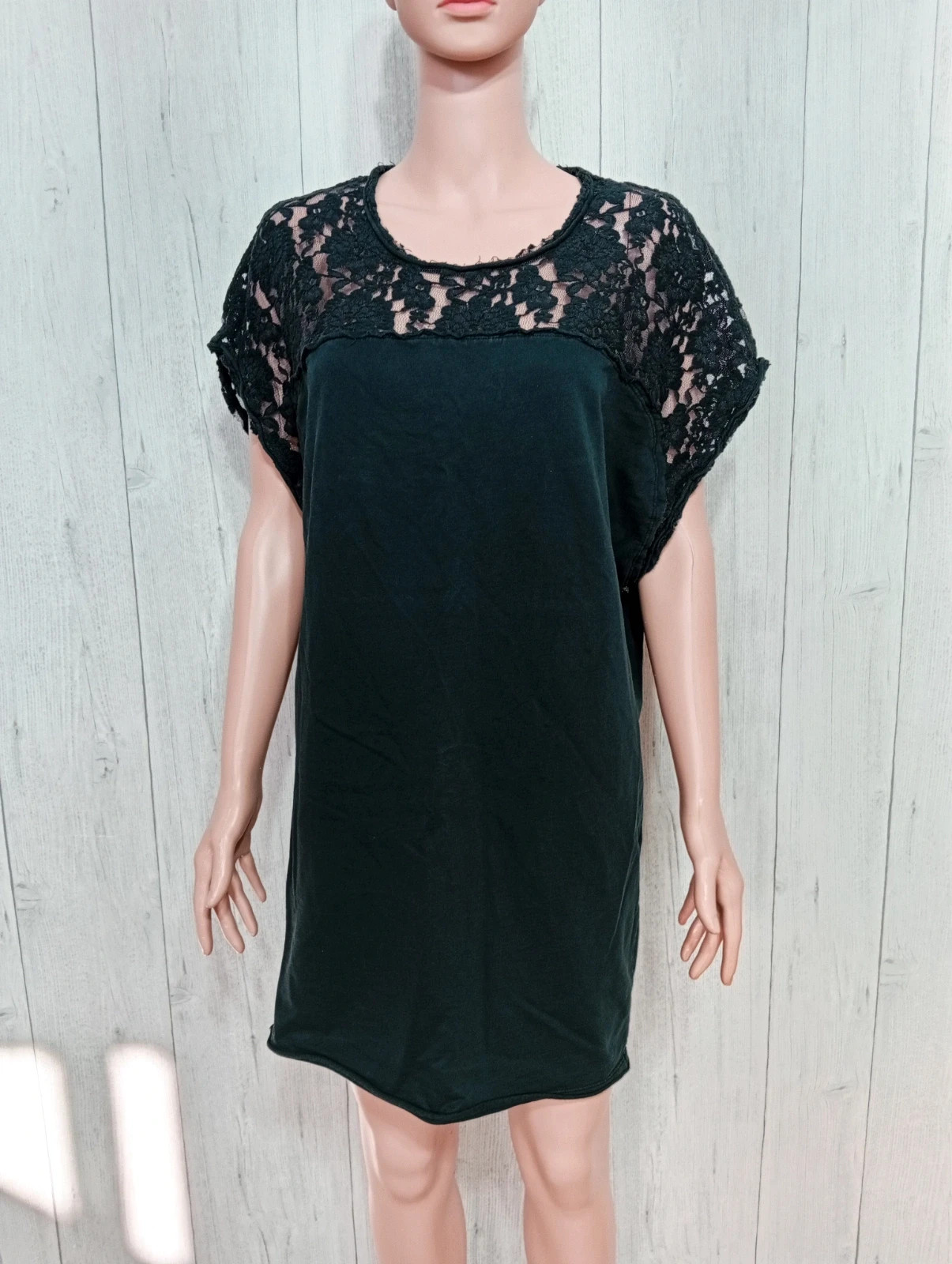 Tunique femme- Taille L/40 - Diesel - couleur noir violet
