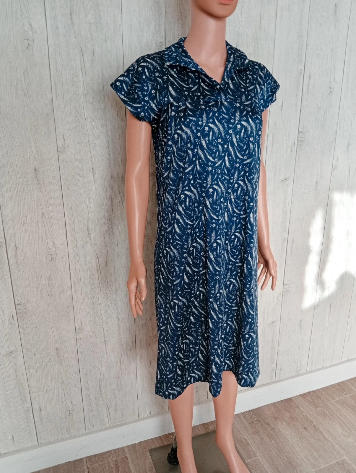 Robe d'été femme - Taille XL/42 - kiabi - couleur marine et blanc – Kiabi – taille XL / 42 / 14 4