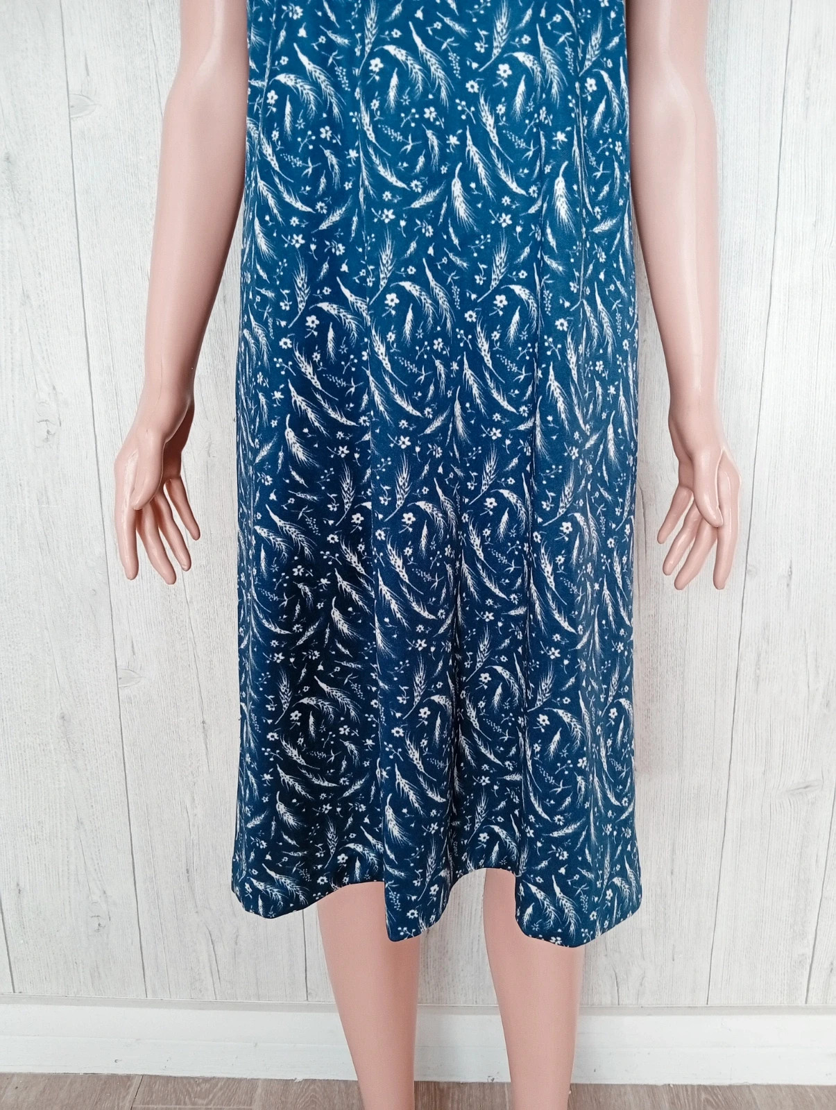 Robe d'été femme - Taille XL/42 - kiabi - couleur marine et blanc – Kiabi – taille XL / 42 / 14 3