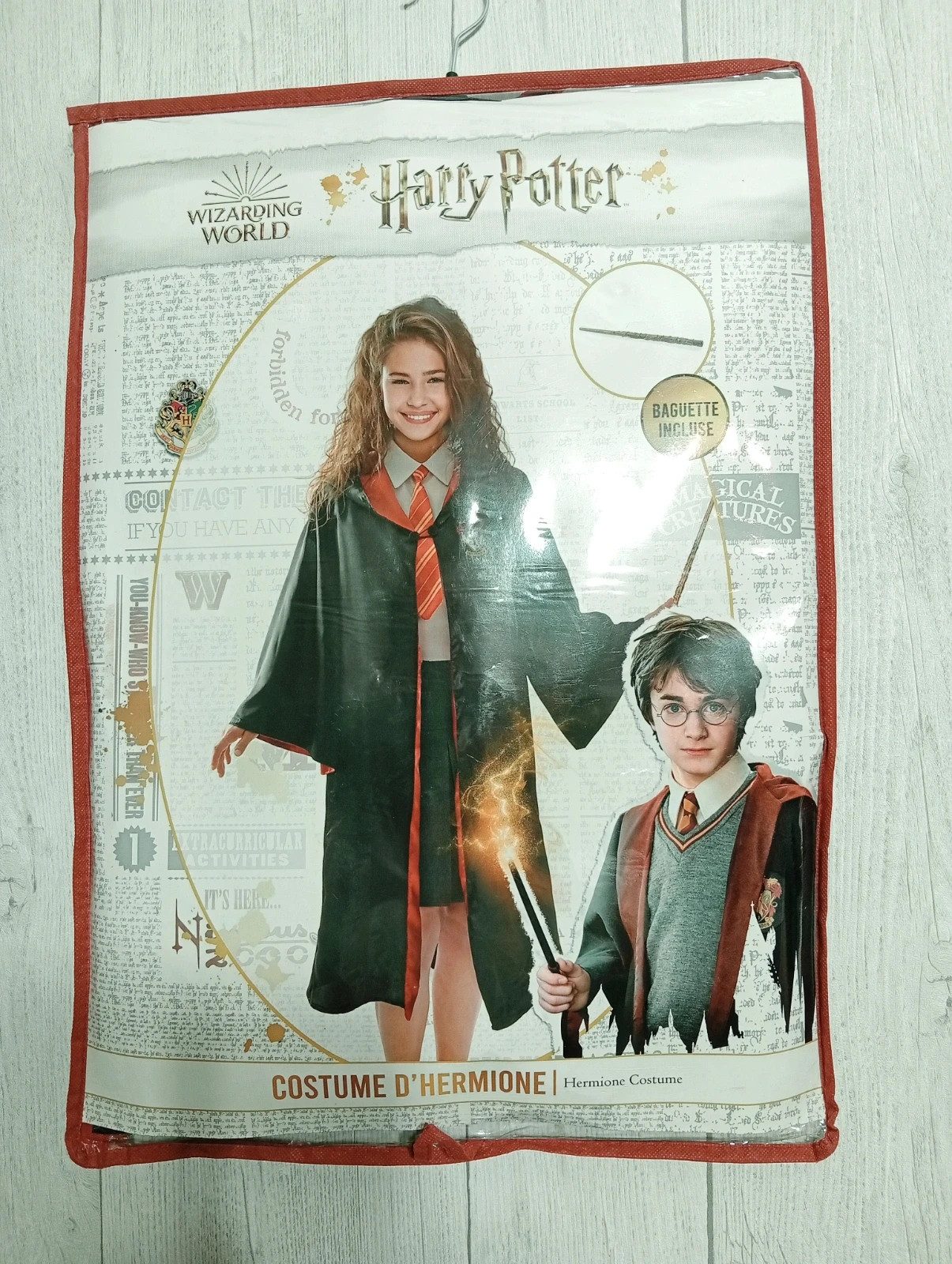 Déguisement fille hermione- taille 7/9 ans ( 120 cm) - neuf harry potter -