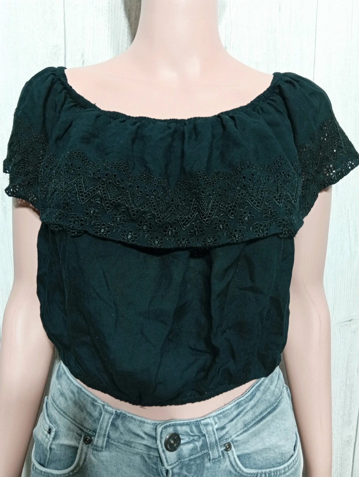 Top femme - Taille M/38 - jennyfer - couleur noir – Jennyfer – taille M / 38 / 10 2