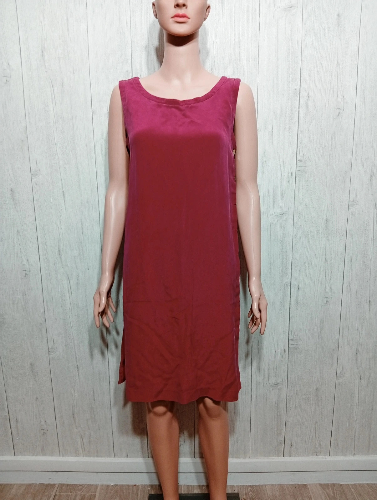 Robe femme - Taille L/40 - 1.2.3. - couleur rouge bordeaux