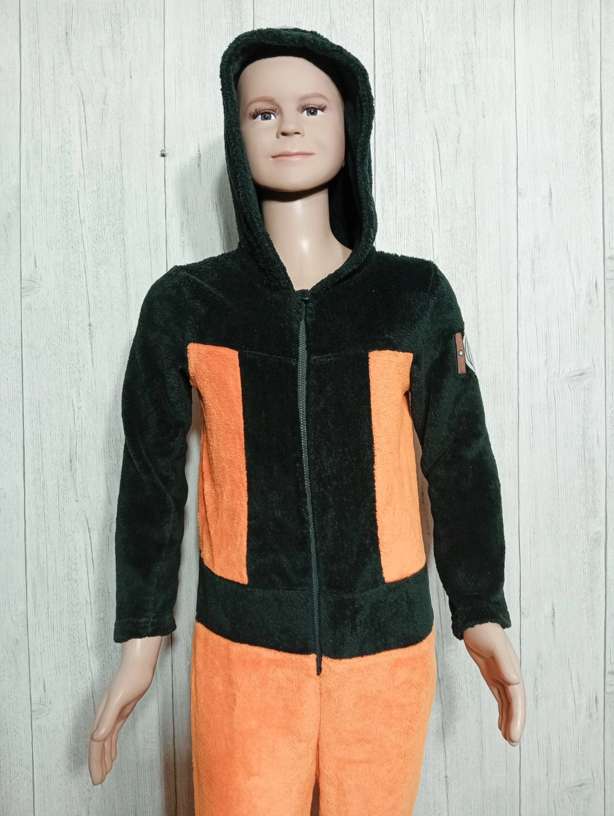 Pyjama 1 pièce garcon - Naruto - taille 8 ans - Couleur noir et orange – Naruto – taille 8 ans / 128 cm 2