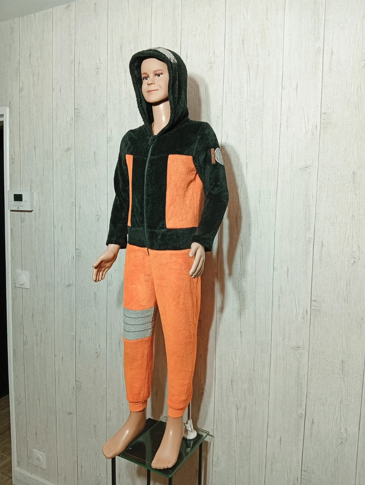 Pyjama 1 pièce garcon - Naruto - taille 8 ans - Couleur noir et orange – Naruto – taille 8 ans / 128 cm 5