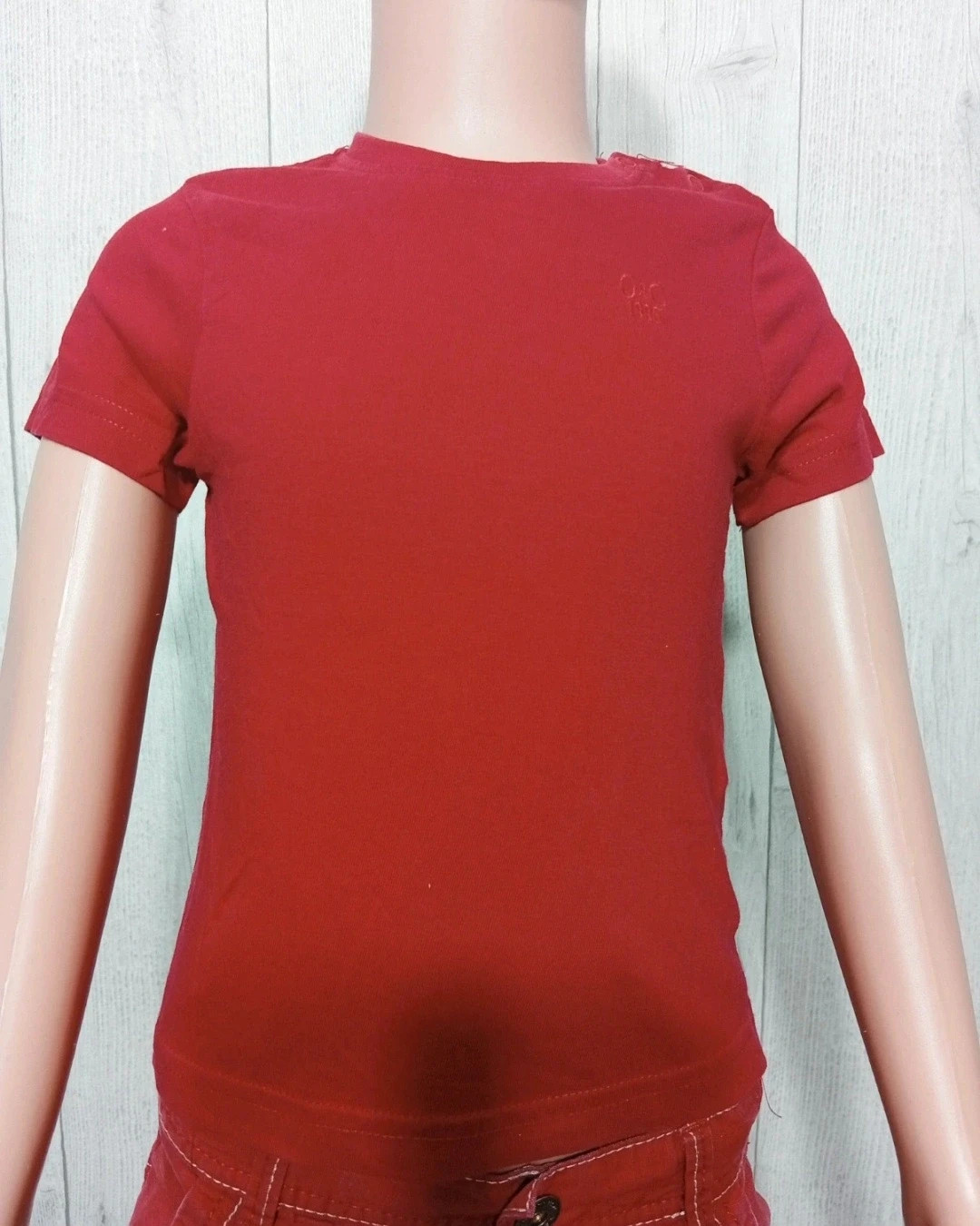 T-shirt manche courte fille - Taille 2 ans ( 86 cm) - orchestra - couleur rouge – Orchestra – taille 18-24 mois / 86 cm 2