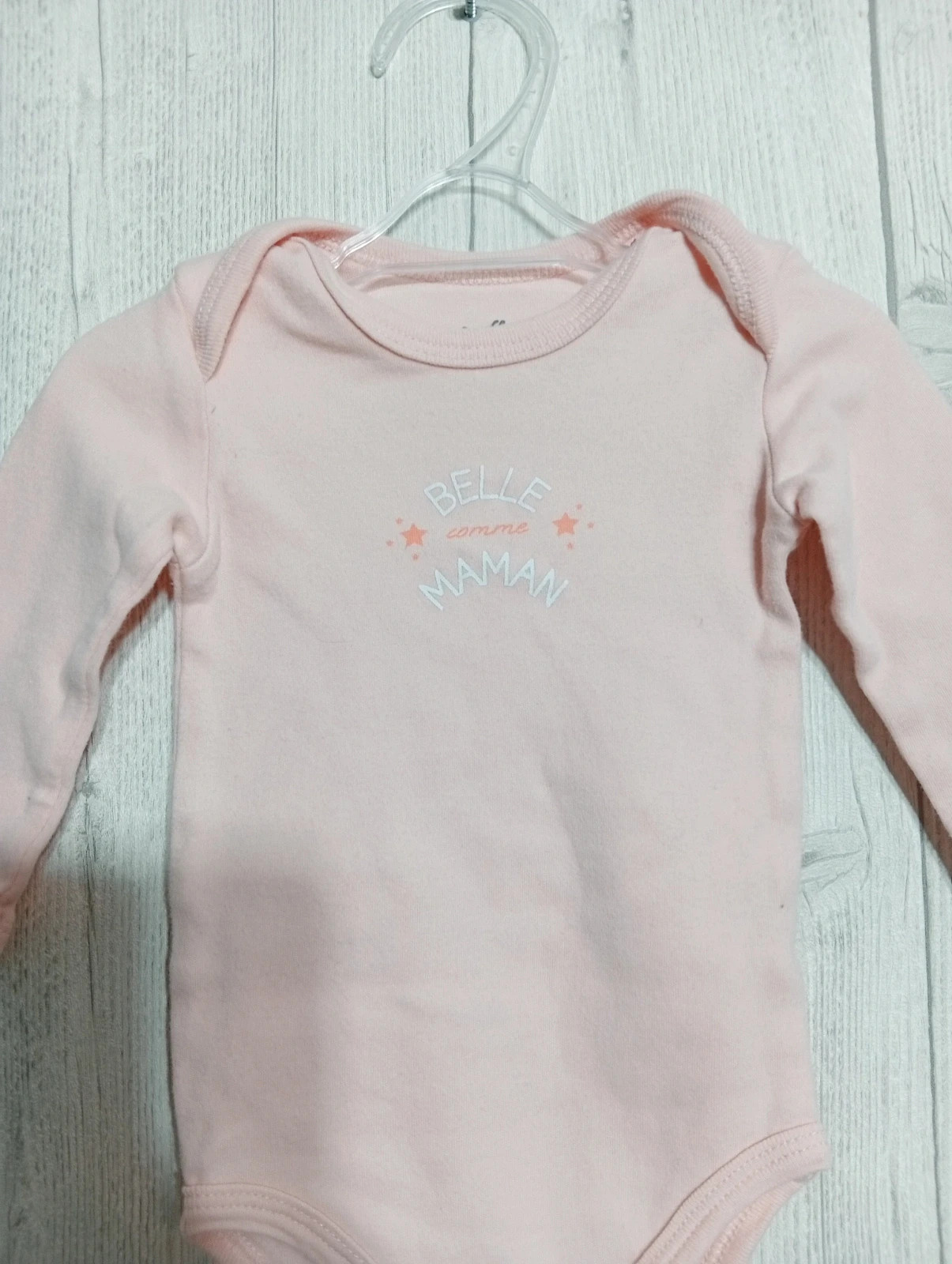 Bodies fille - Taille 9 mois (71 cm) - influx - couleur rose – Influx – taille 6-9 mois / 68 cm 2