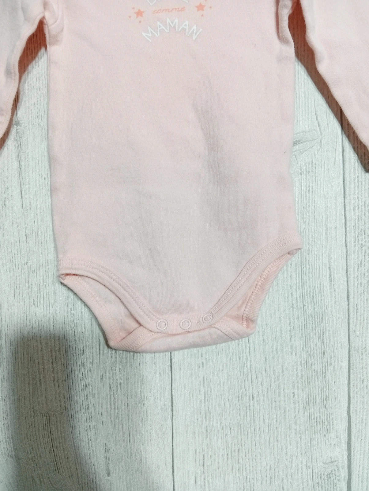 Bodies fille - Taille 9 mois (71 cm) - influx - couleur rose – Influx – taille 6-9 mois / 68 cm 3
