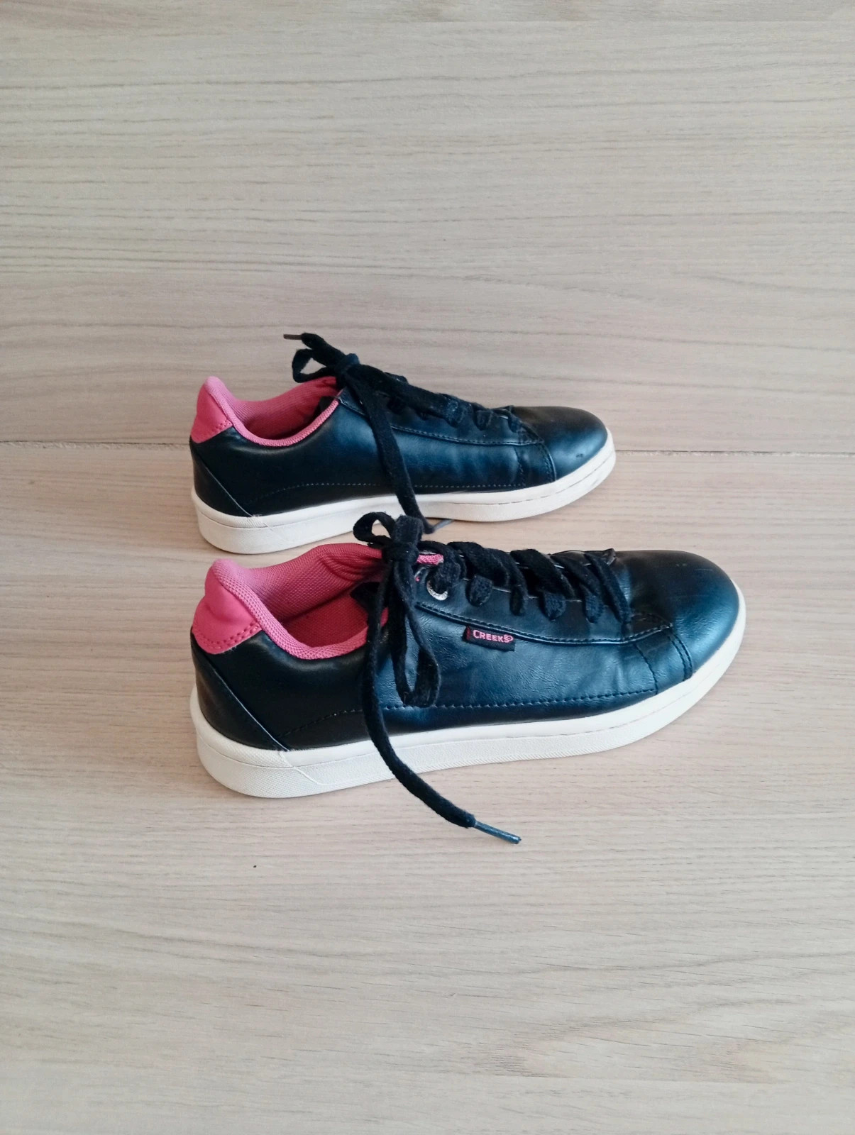 Baskets femme- Taille 37 - creeks - couleur noir et fushia – Creeks – taille 37 4