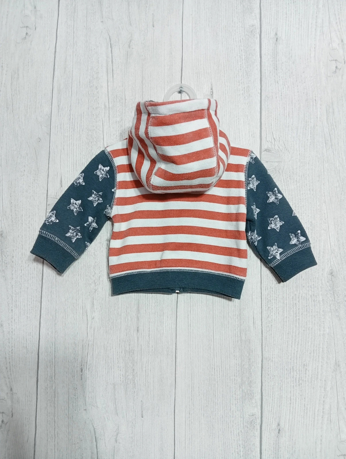 Gilet garcon - Taille 3 mois ( 60 cm) - kitchoun - couleur marine blanc et rouge – Kitchoun – taille 3-6 mois / 62 cm 5