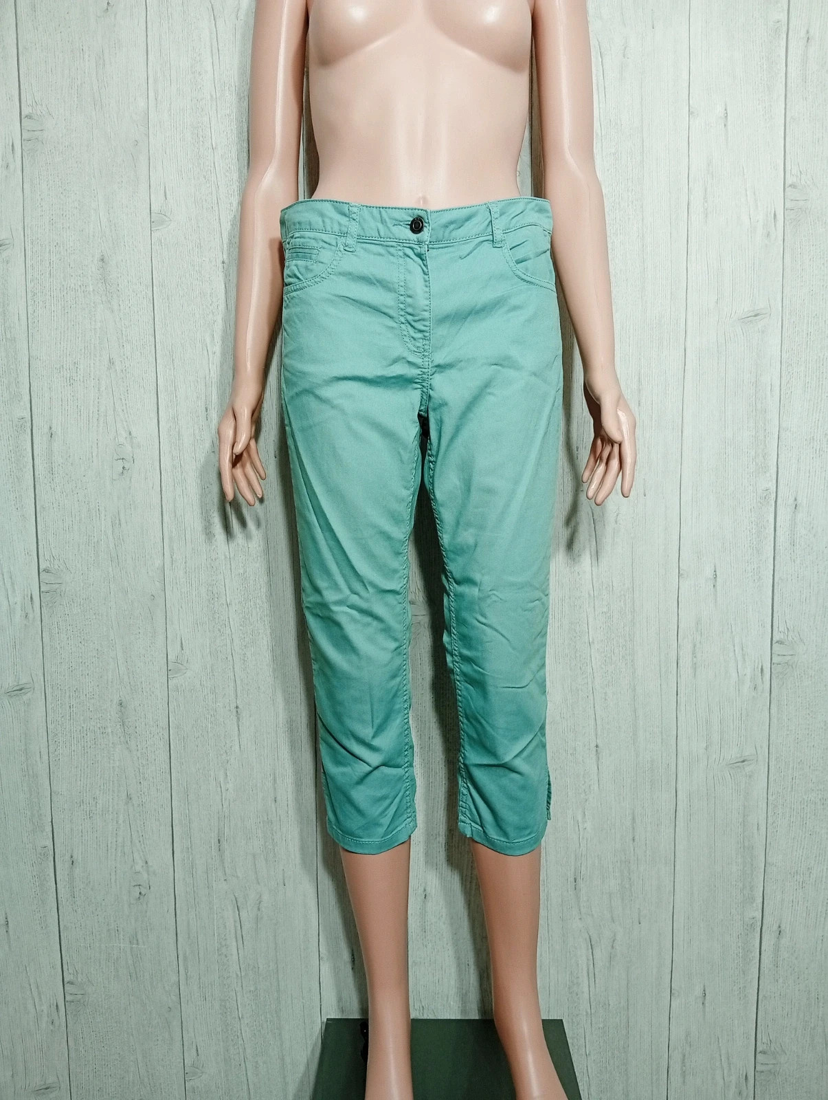 Pantacourt femme - Taille M/38 - la halle - couleur menthe
