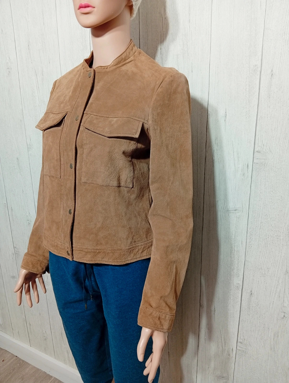 Perfecto femme - Taille L/40 ( 175/92A) - Mango - couleur marron – Mango – taille L / 40 / 12 5