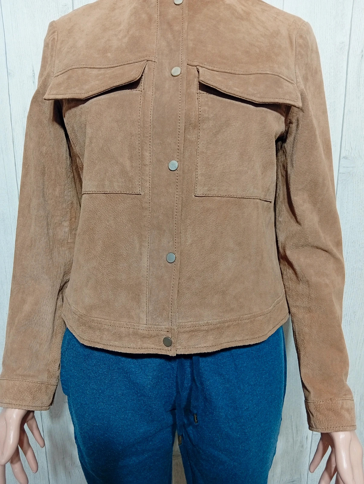 Perfecto femme - Taille L/40 ( 175/92A) - Mango - couleur marron – Mango – taille L / 40 / 12 3