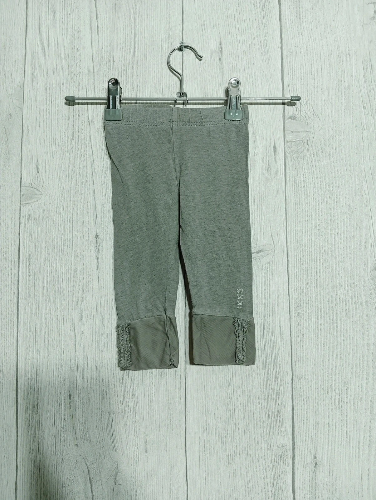 Leggins fille - Taille 3 mois - ikks - Couleur gris