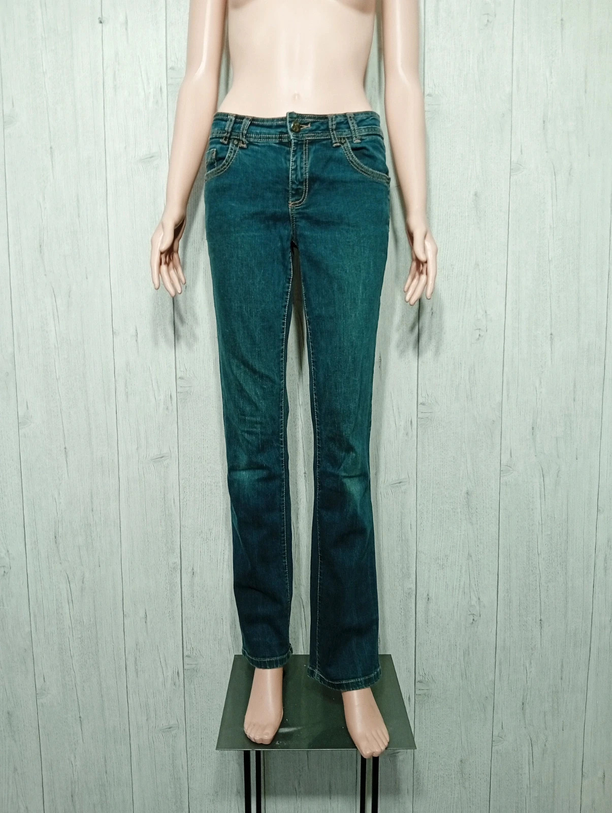 Jeans femme - taille M/38 - grain de malice - couleur marine