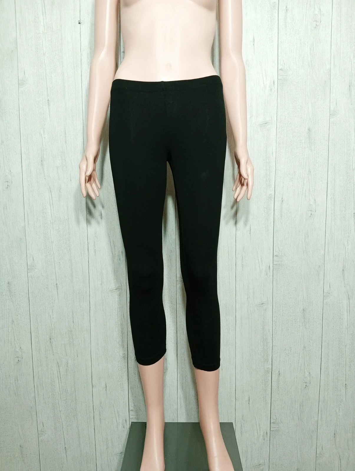 Leggins femme - taille S/36 - la halle- couleur noir