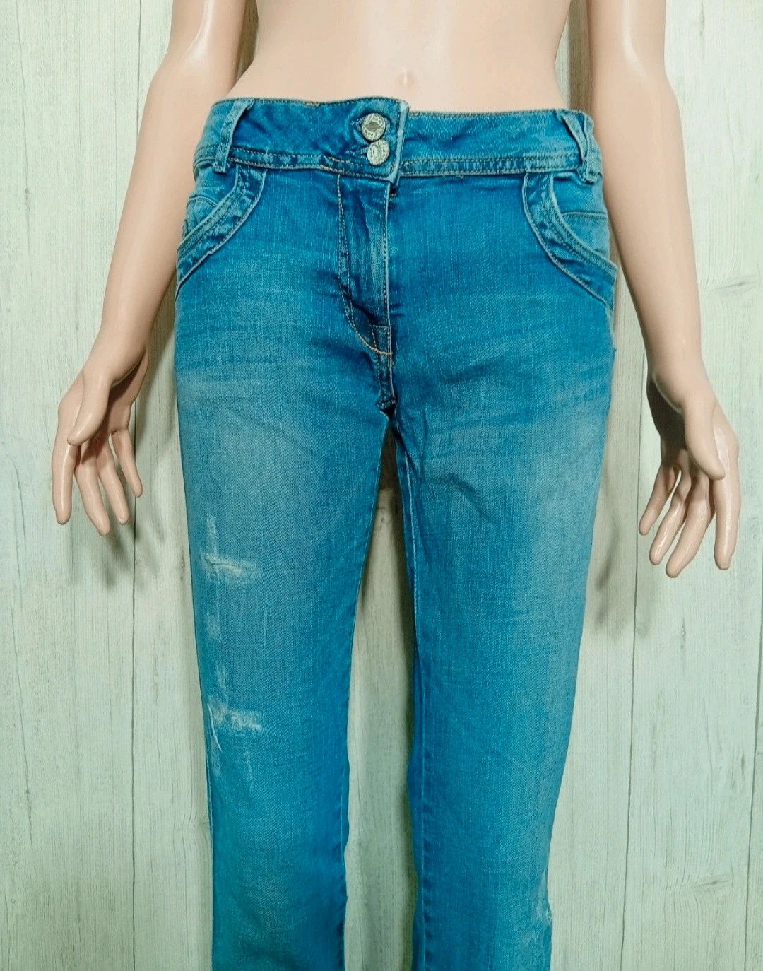 Jeans skinny femme - Taille M/38 - pimkie - couleur bleu – Pimkie – taille M / 38 / 10 2