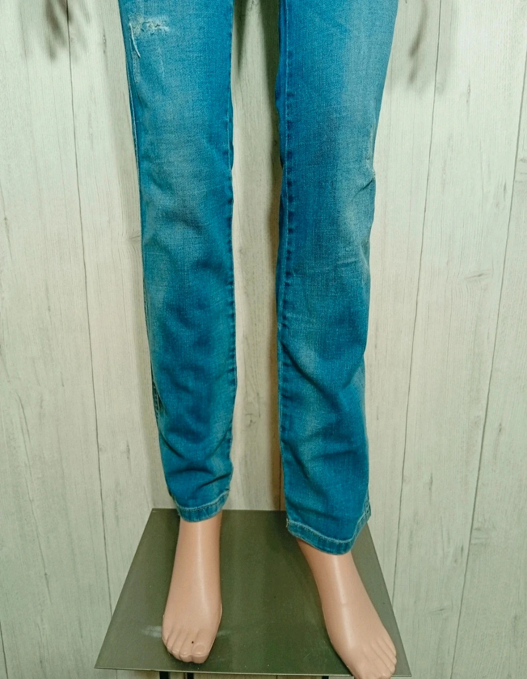 Jeans skinny femme - Taille M/38 - pimkie - couleur bleu – Pimkie – taille M / 38 / 10 3