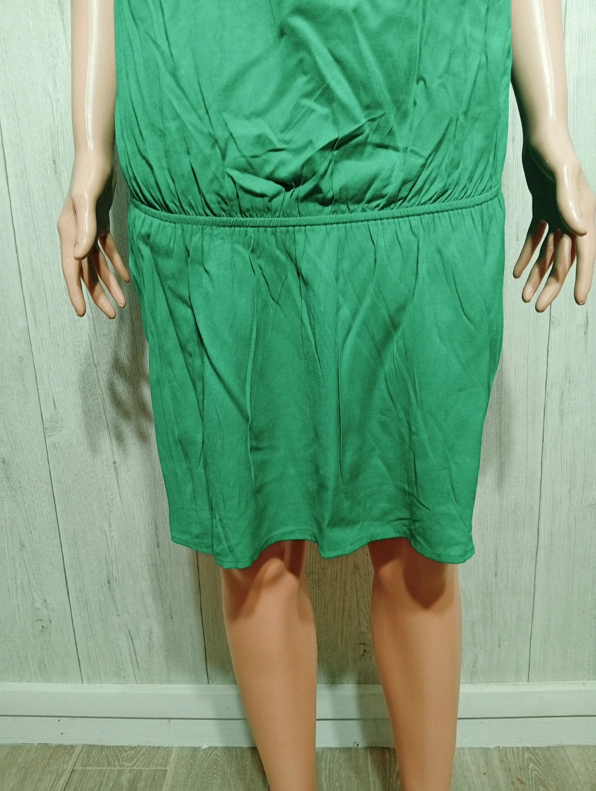 Robe d'été femme- taille M/38 - câlin Kalin - couleur vert – Calin Kalin – taille M / 38 / 10 3
