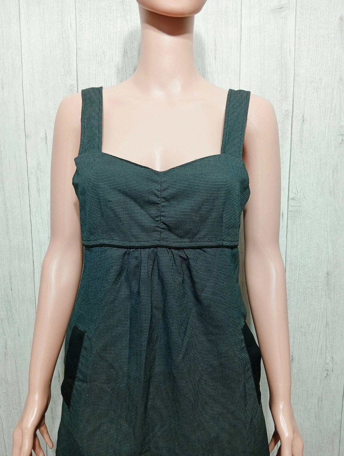 Robe femme- Taille M/38- cache cache - couleur gris et noir – Cache Cache – taille M / 38 / 10 2