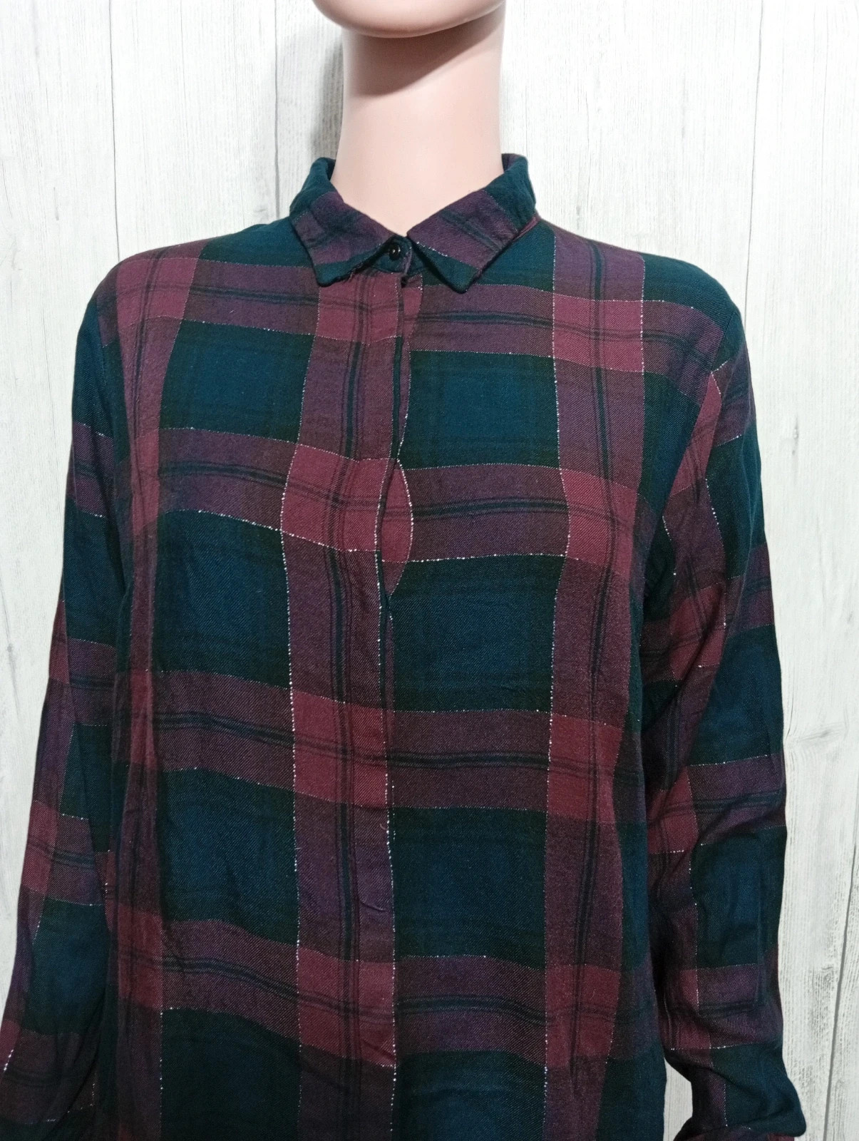 Chemise femme- Taille M/38- kiabi- couleur marine et bordeaux – Kiabi – taille M / 38 / 10 2