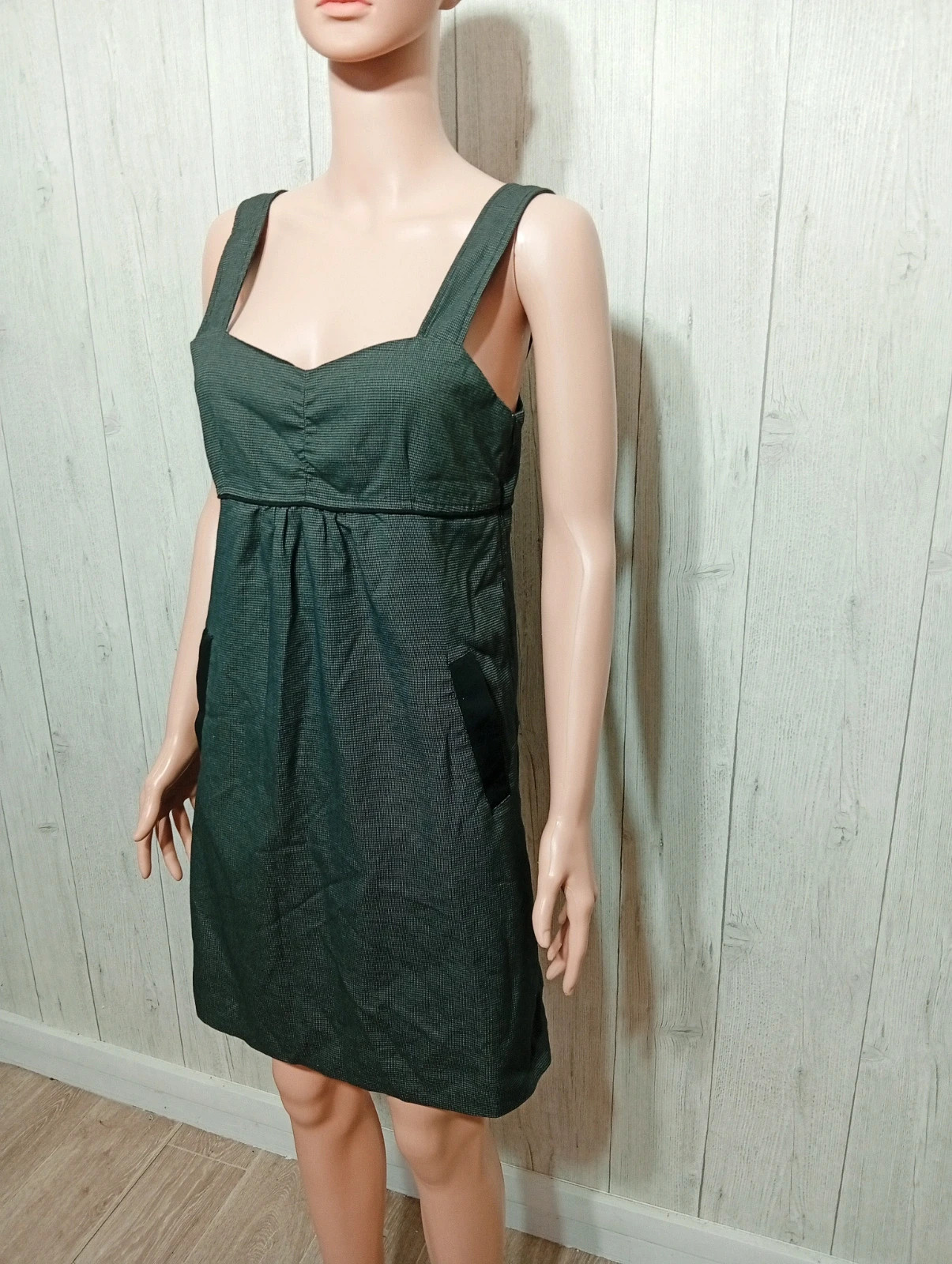 Robe femme- Taille M/38- cache cache - couleur gris et noir – Cache Cache – taille M / 38 / 10 5