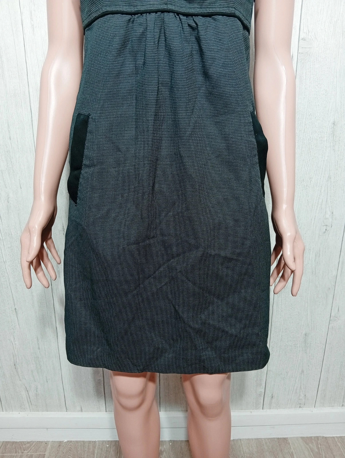 Robe femme- Taille M/38- cache cache - couleur gris et noir – Cache Cache – taille M / 38 / 10 3