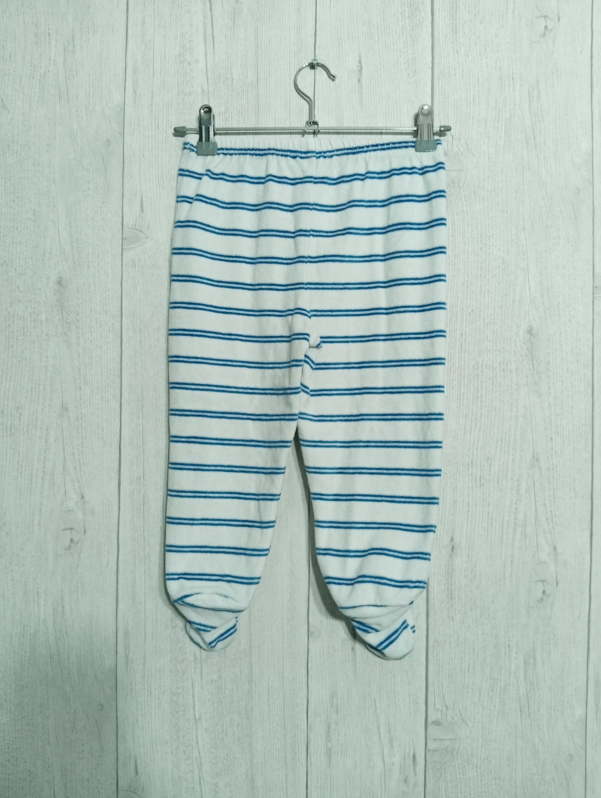 Pantalon garcon - Taille 2 ans - mot d'enfant- couleur bleu et blanc – Mot d'enfant – taille 18-24 mois / 86 cm 4