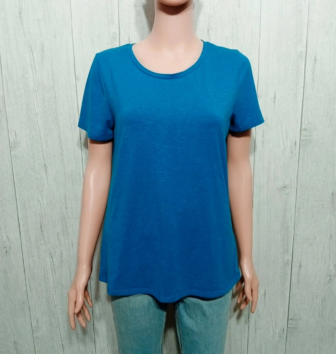 T-shirt manche courte - taille M/38- Ichi - couleur bleu