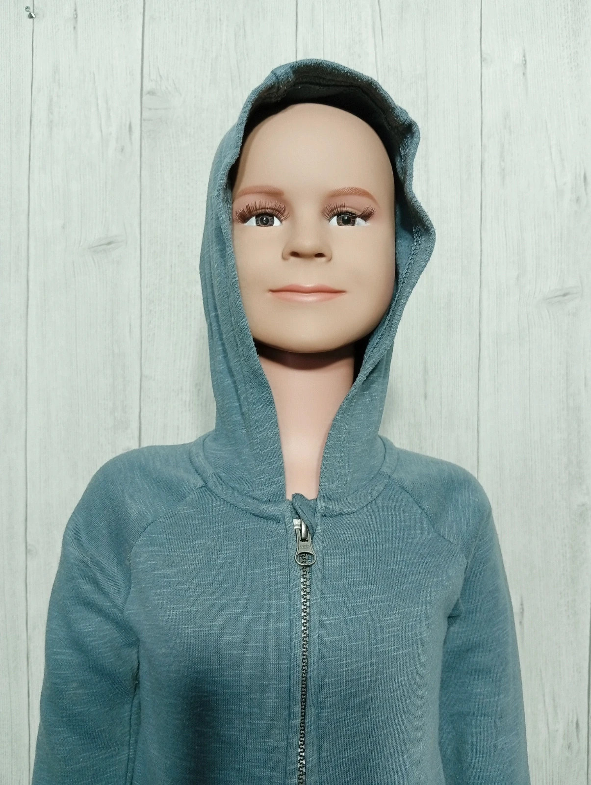 Gilet a capuche fille - taille 18/24 mois( 92 cm)- primark - couleur bleu gris – Primark – taille 24-36 mois / 92 cm 2