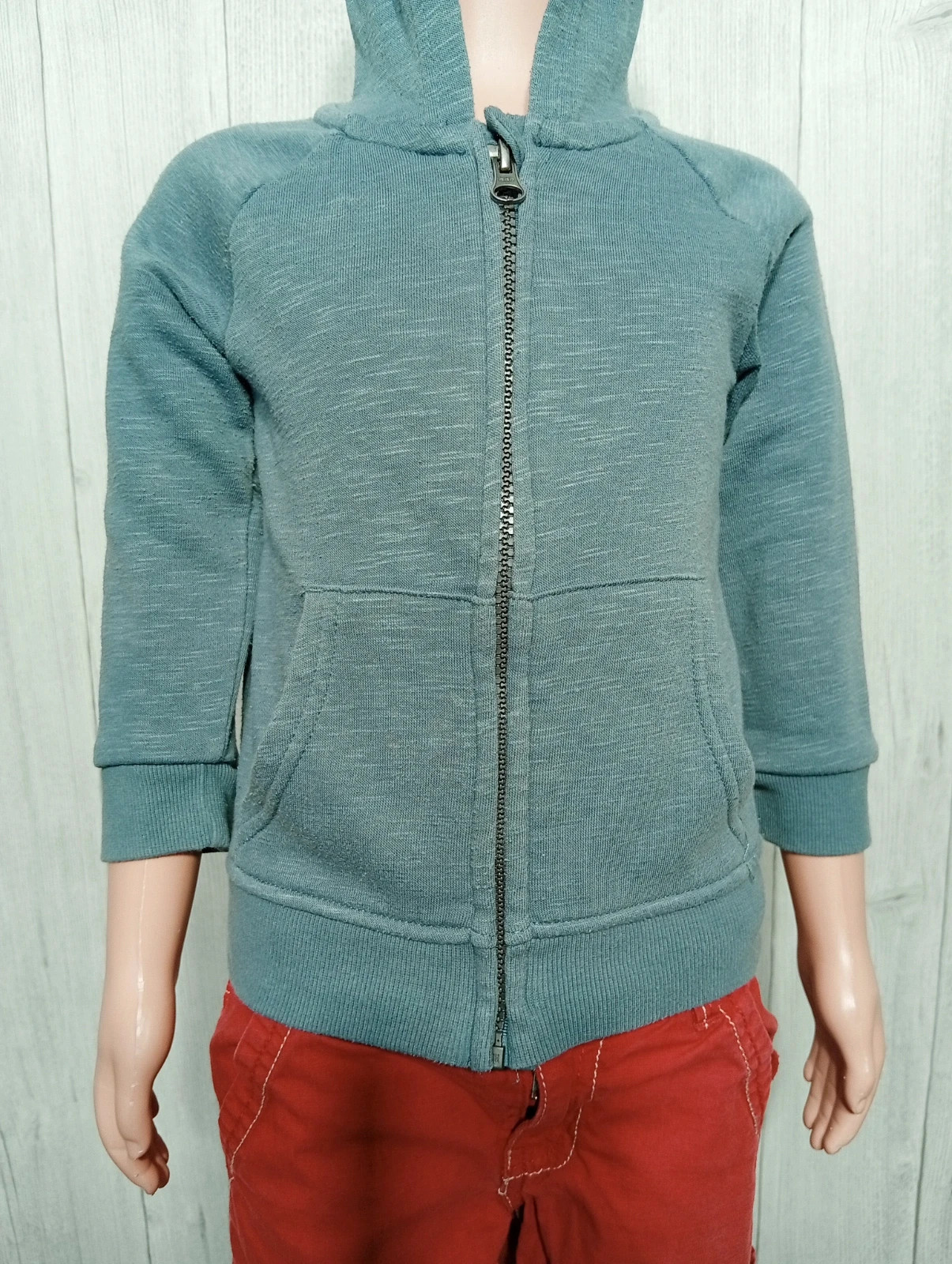 Gilet a capuche fille - taille 18/24 mois( 92 cm)- primark - couleur bleu gris – Primark – taille 24-36 mois / 92 cm 3